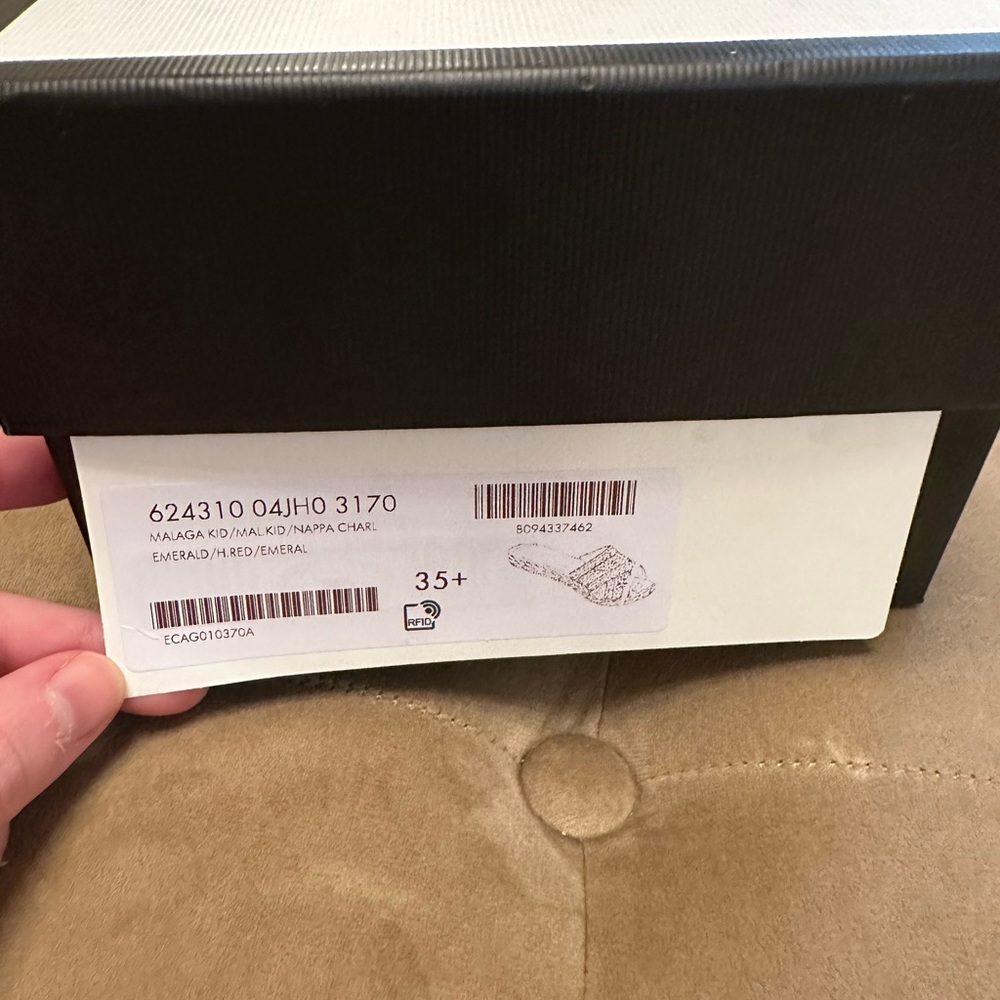 Authentic New With Tags Gucci Nappa Leather Sandals - Picture 4 of 4